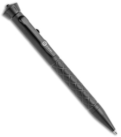 CIVIVI Coronet Black Titanium Pen 5" w/ Spinner Bearing Top CP-02B