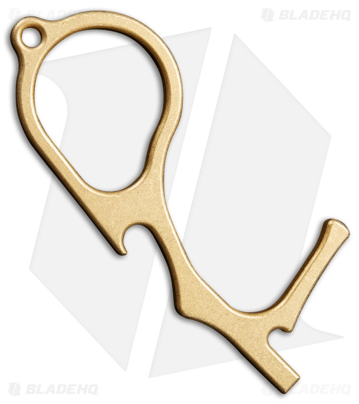 CIVIVI Brass MT-1 Contactless Hook Keychain Multi-Tool 3-in-1