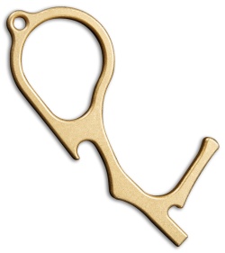 CIVIVI Brass MT-1 Contactless Hook Keychain Multi-Tool 3-in-1