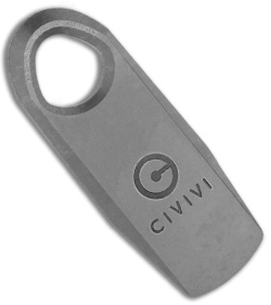 CIVIVI Ti-Bar Pry Bar Gray Titanium (1.7" Satin) C21030-1