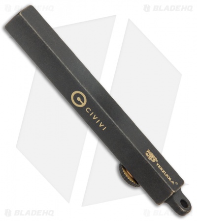 CIVIVI Bob Terzuola Tac-N-Tweeze Black/Brass (2" Black) WE-19062B