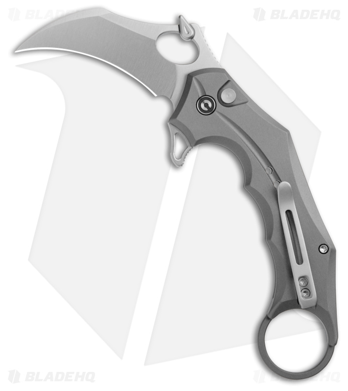 CIVIVI Incisor II Karambit Knife Gray (Satin) - Blade HQ