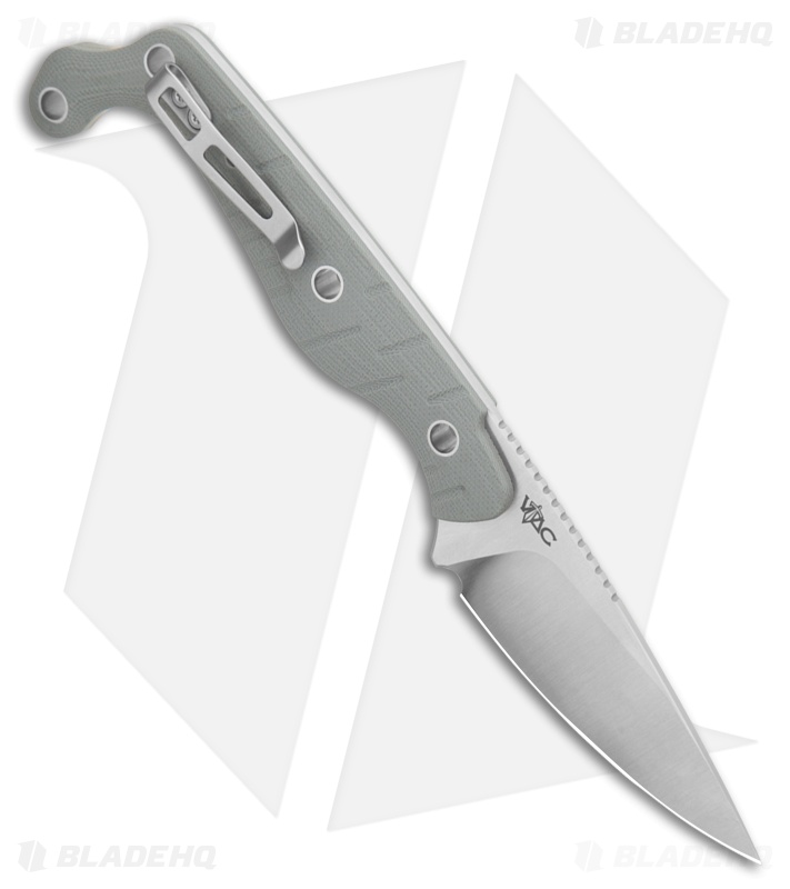 CIVIVI SOKN Fixed Blade Knife Gray G-10 (2.8" Satin)