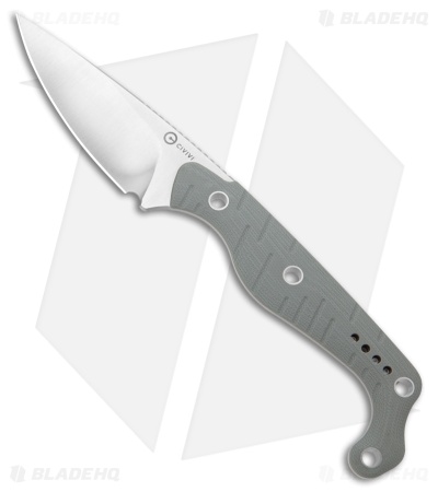 CIVIVI SOKN Fixed Blade Knife Gray G-10 (2.8" Satin)