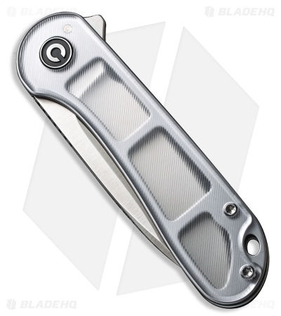 CIVIVI Elementum Liner Lock Knife Polished/Clear Lexan (2.96" Satin) C907A-7