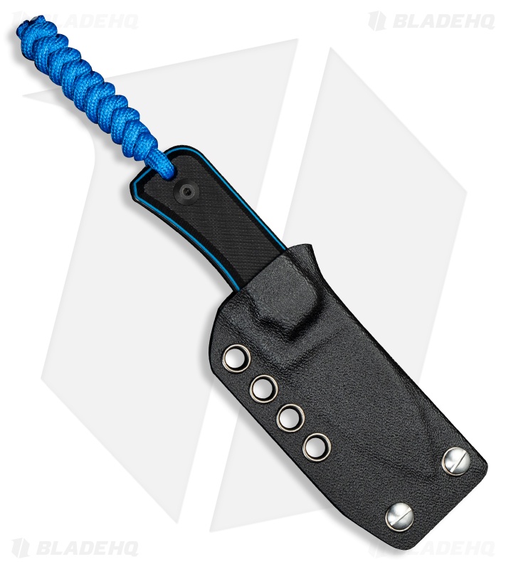 CIVIVI Baby Banter Fixed Blade Knife Black/Blue G-10 (2.4" Black SW) C23045-1