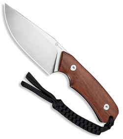 CIVIVI Gander Fixed Blade Knife Guibourtia Wood (3.6" Satin)