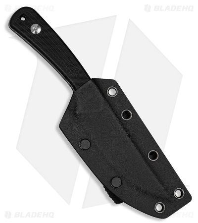 CIVIVI Carveth Fixed Blade Knife Black G-10 (3.6" SW AEB-L)