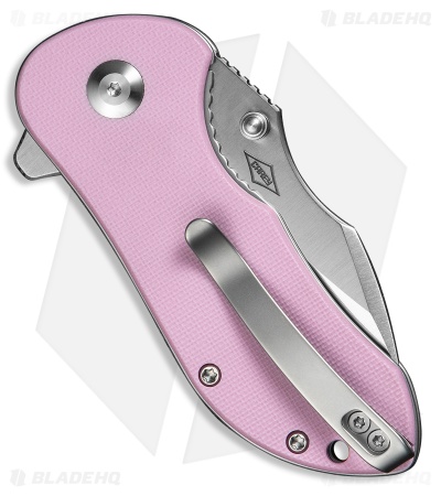 CIVIVI Gordo Liner Lock Knife Powder Pink G-10 (2.5" Satin D2)