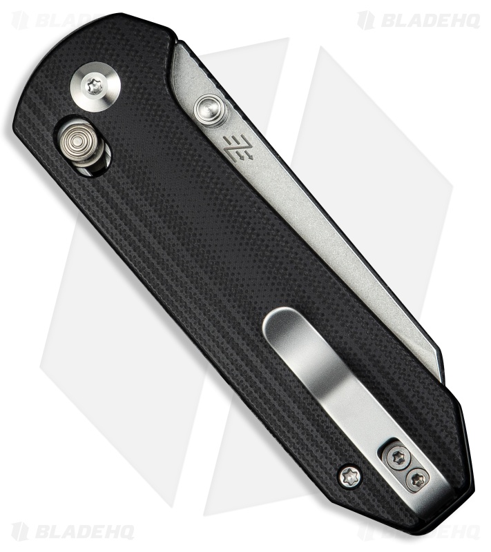 CIVIVI Yonder Crossbar Lock Knife Black G-10 (2.9" Stonewash 14C28N)