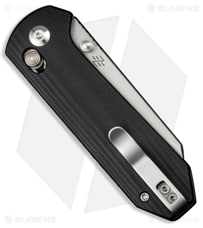 CIVIVI Yonder Crossbar Lock Knife Black G-10 (2.9" Stonewash 14C28N)