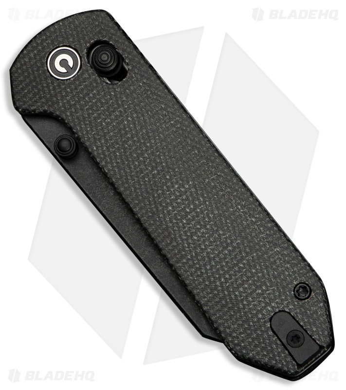 CIVIVI Yonder Crossbar Lock Knife Green Micarta (2.9" Black Stonewash 14C28N)