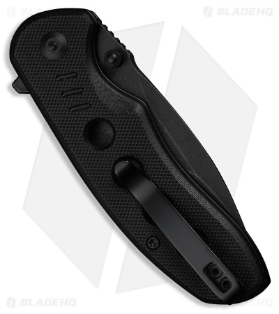 CIVIVI Triptych Button Lock Knife Black G-10 (3" Black Stonewash)