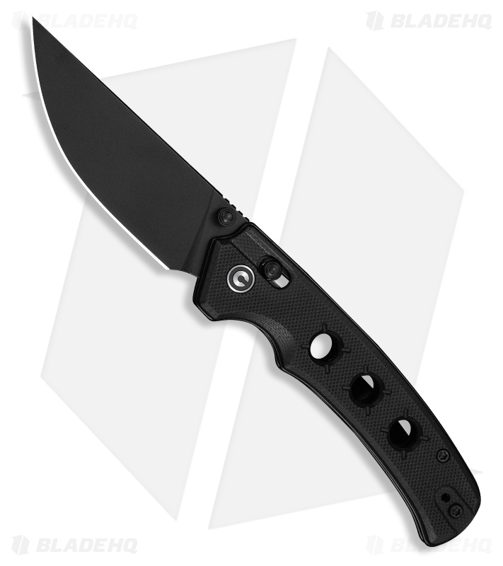 CIVIVI Noctis Crossbar Lock Knife Black G-10 (2.98" Black Stonewash)