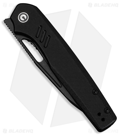 CIVIVI Guile Liner Lock Knife Black G-10 (3.25" Black SW)