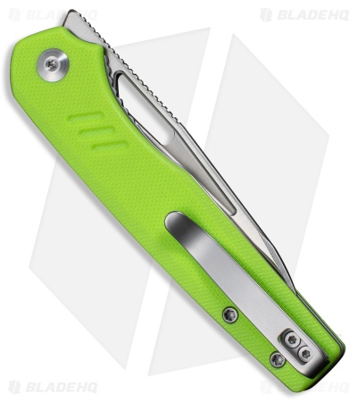 CIVIVI Guile Liner Lock Knife Fluorescent Green G-10 (3.25" Satin)