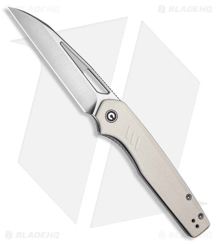 CIVIVI Guile Liner Lock Knife Ivory G-10 (3.25" Satin)
