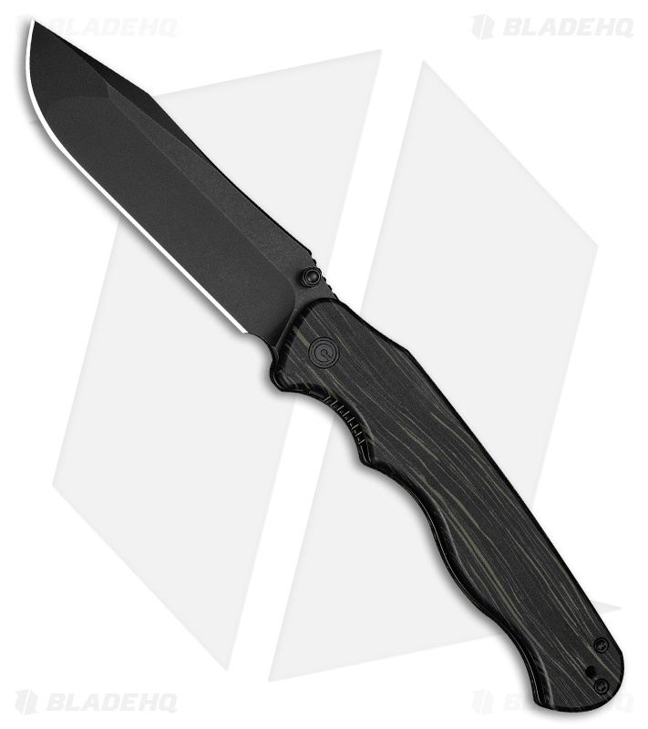 CIVIVI HEADBANGER Liner Lock Knife Green & Black G-Mascus (3.8" Black SW)