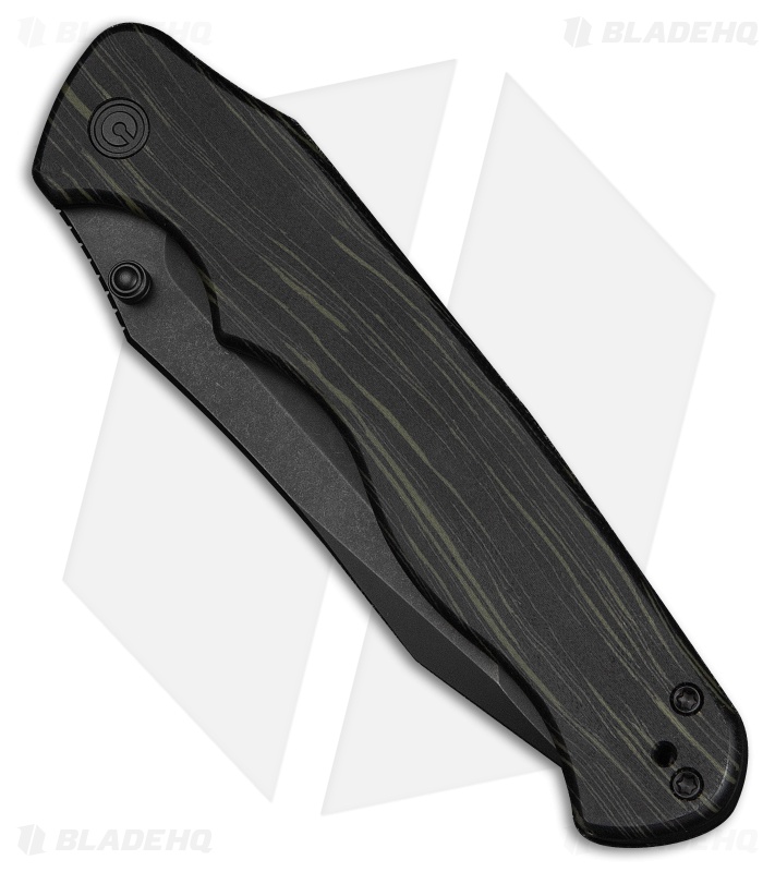 CIVIVI HEADBANGER Liner Lock Knife Green & Black G-Mascus (3.8" Black SW)