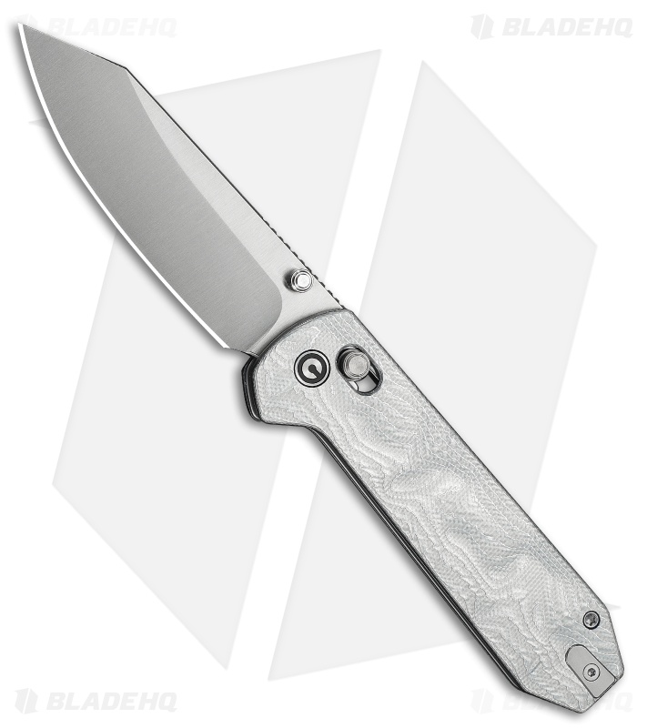 CIVIVI Over Yonder Crossbar Lock Knife Aluminum Foil G-10 (3.4" Satin)