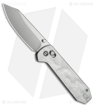 CIVIVI Over Yonder Crossbar Lock Knife Aluminum Foil G-10 (3.4" Satin)