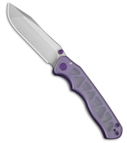 CIVIVI HEADBANGER EP Liner Lock Knife Clear Lexan (3.3" Satin Nitro-V) C25109B-1