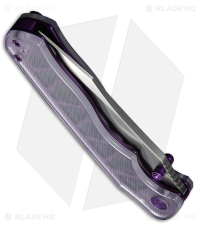 CIVIVI HEADBANGER EP Liner Lock Knife Clear Lexan (3.3" Satin Nitro-V) C25109B-1