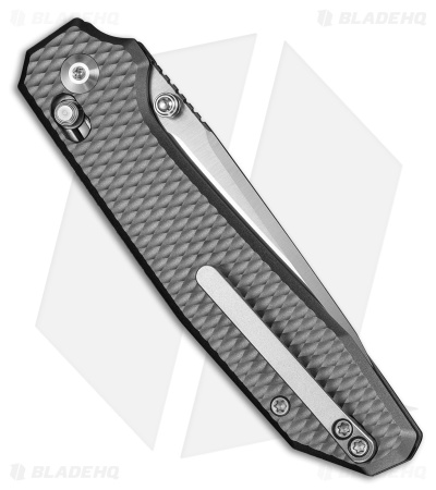CIVIVI Elite Tessera Crossbar Lock Knife Diamond Pattern Gray Al (3.37" Satin)