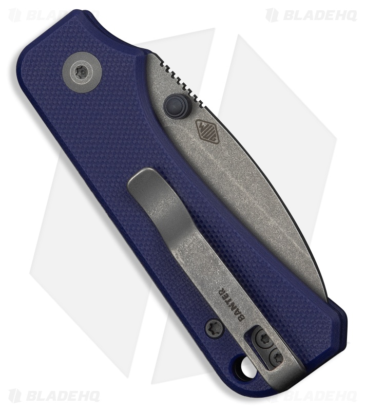 CIVIVI Baby Banter Slip Joint Knife Blue G-10 (2.3" Gray Stonewash)