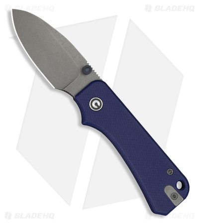 CIVIVI Baby Banter Slip Joint Knife Blue G-10 (2.3" Gray Stonewash)