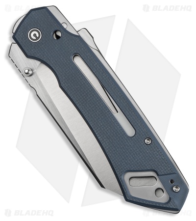 CIVIVI Buster FG Superlock Knife Neutral Blue Coarse G-10 (4.2" Satin)