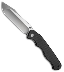 CIVIVI HEADBANGER Liner Lock Knife Dark Green Micarta (3.8" Satin)
