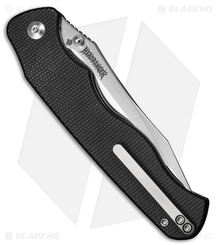 CIVIVI HEADBANGER Liner Lock Knife Dark Green Micarta (3.8" Satin)