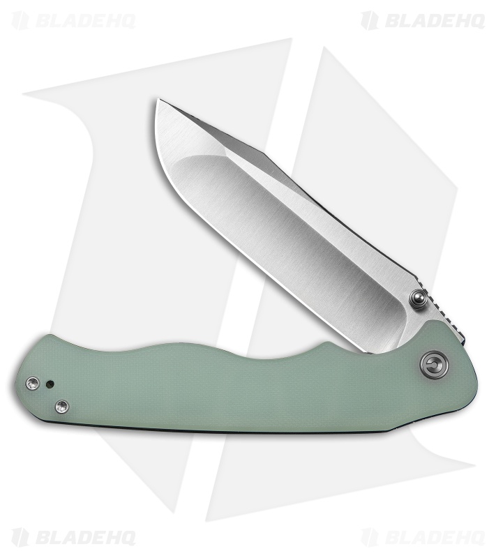 CIVIVI HEADBANGER Liner Lock Knife Natural G-10 (3.8" Satin)