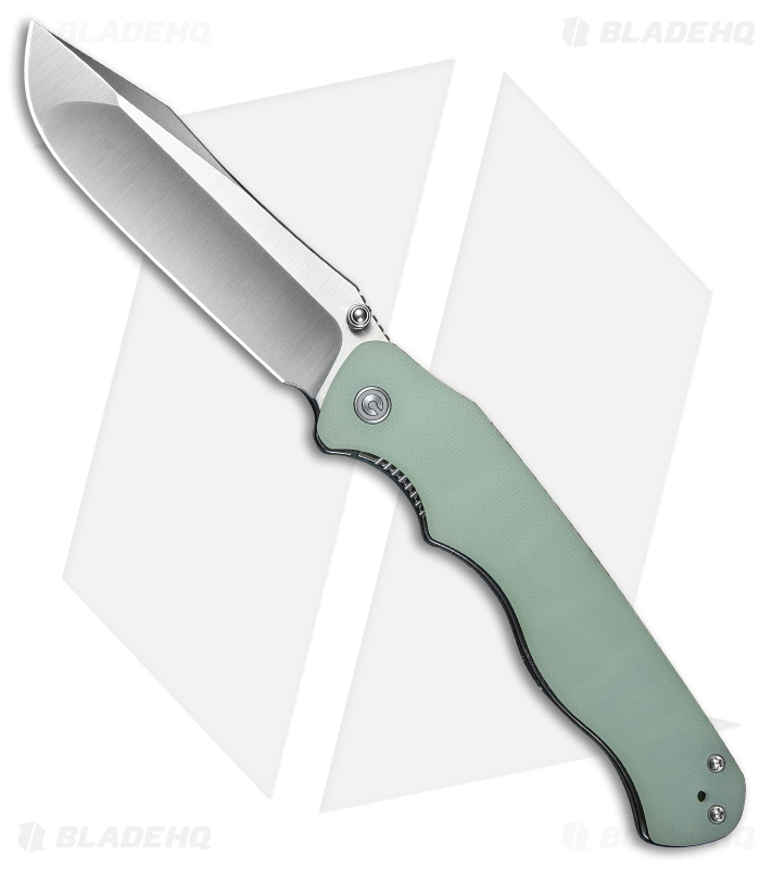 CIVIVI HEADBANGER Liner Lock Knife Natural G-10 (3.8" Satin)