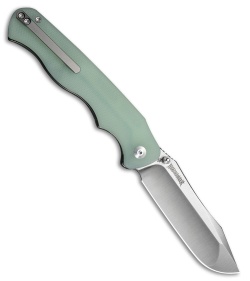 CIVIVI HEADBANGER Liner Lock Knife Natural G-10 (3.8" Satin)