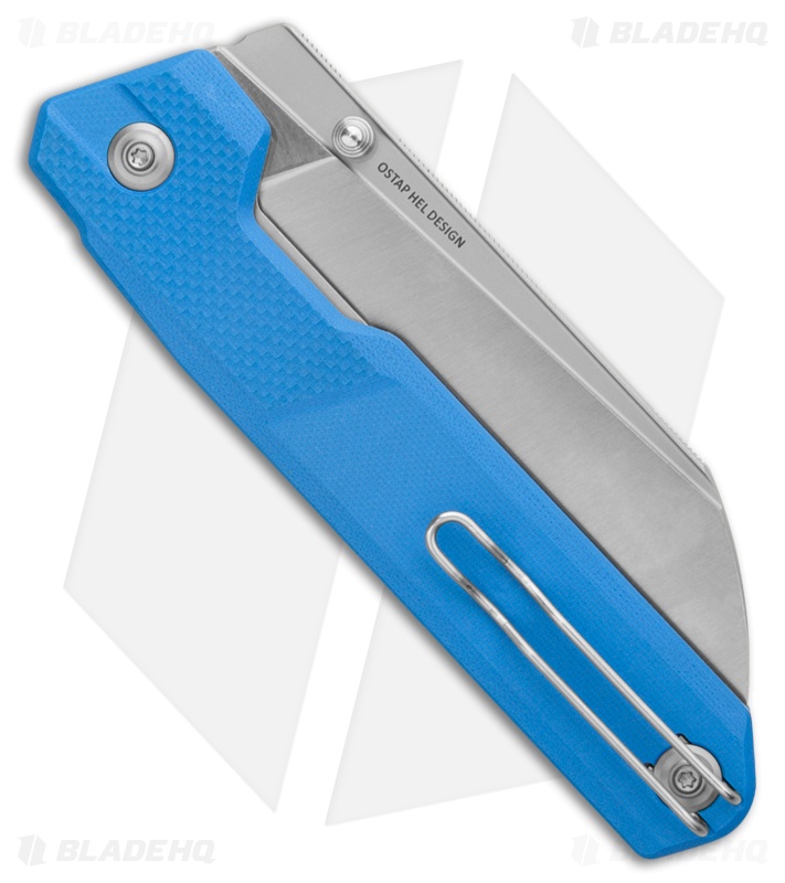 CIVIVI Hid Blue G-10 Sheepsfoot Satin 14C28N