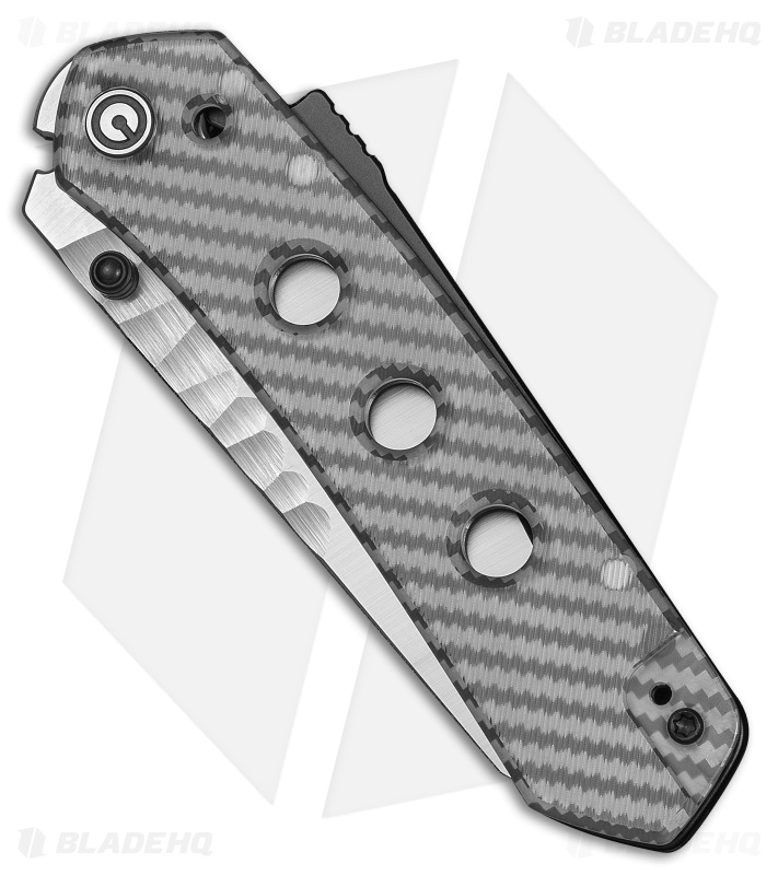 CIVIVI Vision FG Superlock Knife Polished Clear Lexan (3.5" Satin Rock-Grind)