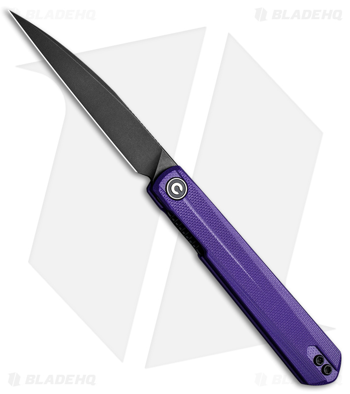 CIVIVI Clavi Liner Lock Knife Purple G-10 - Blade HQ