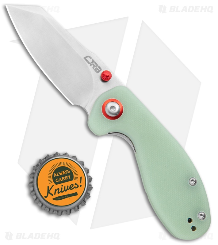 CJRB Swaggs Maileah Liner Lock Knife Natural G-10 (2.3" Sand Polish) J1918-NTG