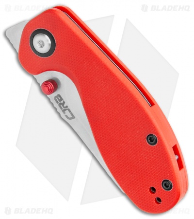 CJRB Swaggs Maileah Liner Lock Knife Red G-10 (2.3" Sand Polish) J1918-REF