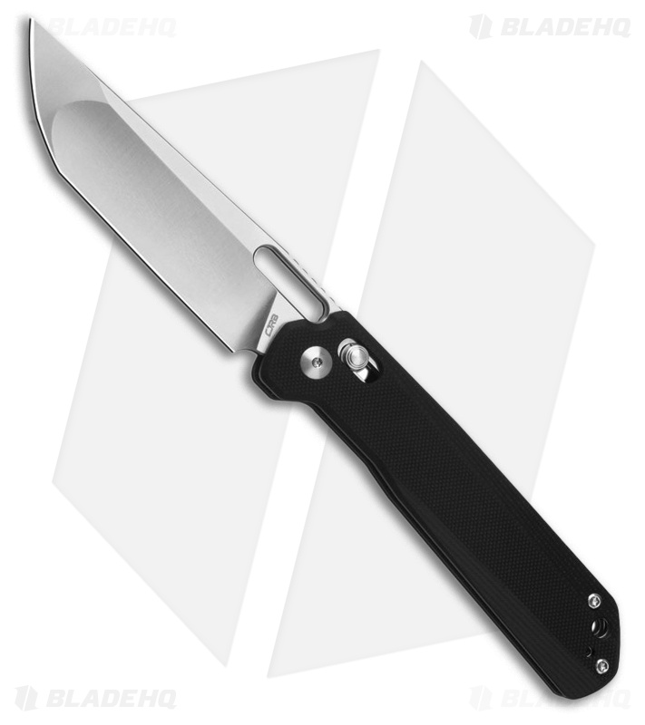 CJRB Bellona Crossbar Lock Knife Black G-10 Sand Polish
