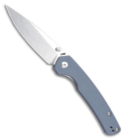 CJRB Kain Liner Lock Knife Gray G-10 (3" Stonewash)