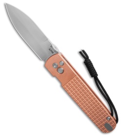 CJRB Locust Button Lock Knife Copper (3.2" Satin S90V)