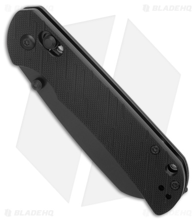 CJRB Lyrid Crossbar Lock Knife Black G-10 (3.1" Black)