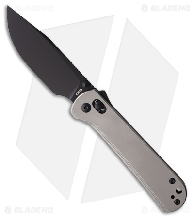 CJRB Bolt Recoil Lock Smooth Gray Titanium (3.25" Black PVD)