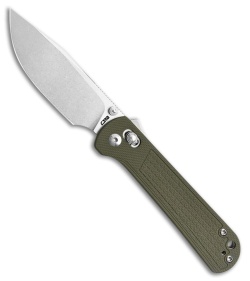 CJRB Bolt Recoil Lock V2 Knife Green G-10 (3.25" Stonewash)