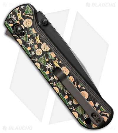 CJRB Bolt Recoil Lock Knife Decked Halls G-10 (3.25" Black PVD)