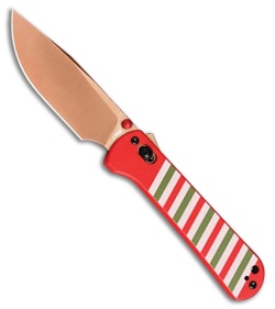 CJRB Bolt Recoil Lock Knife All Wrapped Up G-10 (3.25" Rose Gold)