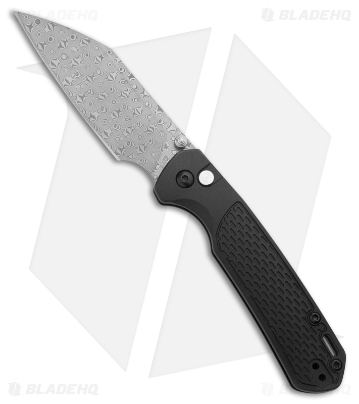 CJRB Pyrite-Light Black FRN Wharncliffe Damascus